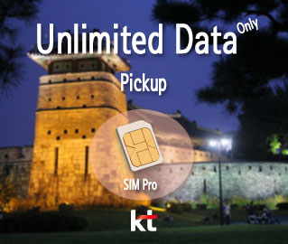 Ace A KT Plan Korea SIM Card: Data-Only, Pickup for Visitors.