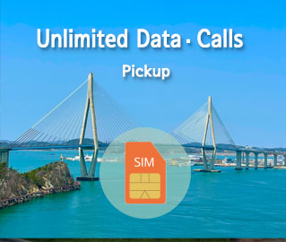 Korea SIM Pro MVNO: Unlimited data and Call Plan - Pickup at Downtown Seoul.