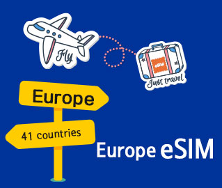 eSIM for all countries also offers unlimited data from 1-Day to 30-DAY Plan.